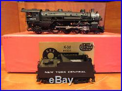 Key Imports HO Scale Brass NYC K-3d 4-6-2 Pacific Steam Locomotive Factory Paint