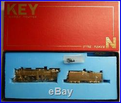 Key Imports N-Scale BRASS 2-8-2 H-10a NYC New York Central undec, nice engine
