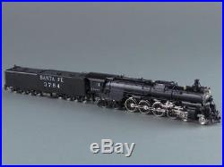 Key Imports N-Scale Brass ATSF Steam #3784 Class 4-8-4, NIB, VTG, RARE