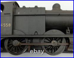Kit Built Finescale O-Gauge 7mm Scale BR Black 4F No. 44558 Weathered Can Motor