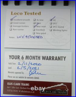 Kit Built Finescale O-Gauge 7mm Scale BR Black 4F No. 44558 Weathered Can Motor Kit Built Finescale O-Gauge 7mm Scale BR Black 4F No. 44558 Weathered Can Motor