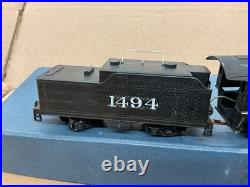 Kitbuilt Roundhouse Ho Scale Steam Locomotive 4-4-2 Atsf Santa Fe N. 1494 Read