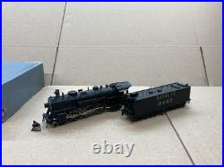Ktm Brass Ho Scale Steam Locomotive 4-6-2 Atsf Santa Fe Black N. 3437 Nice