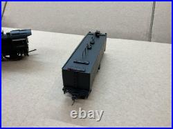 Ktm Brass Ho Scale Steam Locomotive 4-6-2 Atsf Santa Fe Black N. 3437 Nice