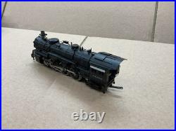 Ktm Brass Ho Scale Steam Locomotive 4-6-2 Atsf Santa Fe Black N. 3437 Nice
