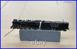 Ktm Brass Ho Scale Steam Locomotive 4-6-2 Atsf Santa Fe N. 3437 Read