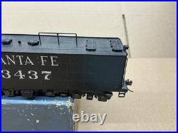 Ktm Brass Ho Scale Steam Locomotive 4-6-2 Atsf Santa Fe N. 3437 Read