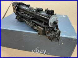 Ktm Brass Ho Scale Steam Locomotive 4-6-2 Atsf Santa Fe N. 3437 Read