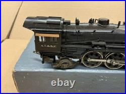Ktm Brass Ho Scale Steam Locomotive 4-6-2 Atsf Santa Fe N. 3437 Read