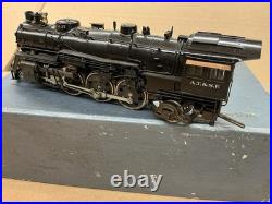 Ktm Brass Ho Scale Steam Locomotive 4-6-2 Atsf Santa Fe N. 3437 Read