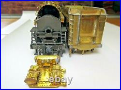 Ktm / Max Gray Ho Scale Brass D&rgw 4-6-6-4 Challenger Steam Locomotive & Tender