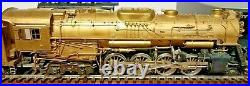 Ktm Max Gray O Scale Brass 2-8-4 Nickel Plate Berk. And Tendr In Gd. Cond In Ob