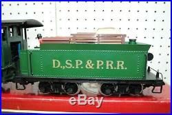 LGB 2018D 2-6-0 DSP & PRR Steam Mogul Locomotive & Tender G-Scale