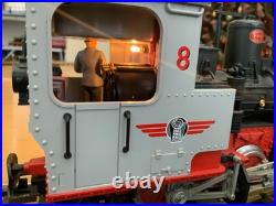 LGB 202129 G scale Steam Train Locomotive 0-4-0 Massoth 8154001 fitted