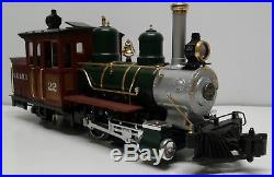 LGB 20251 33800 SR&RL Forney Set Steam Locomotive G Scale Aristocraft Bachmann