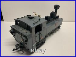 LGB 2070D G Scale Orient Express 0-6-2 Gray Steam Locomotive