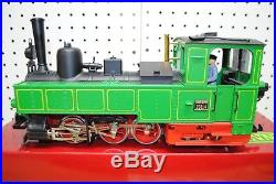 LGB 2073D Eurovapor 0-6-2 Steam Locomotive withSmoke G-Scale (Green)