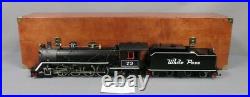 LGB 21832 Limited Edition G Scale BRASS White Pass Mikado 73 With Wooden Case EX