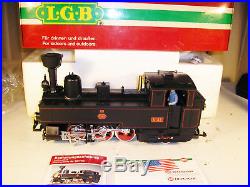 LGB 22701 G scale Murtal Railways 0-6-2 U43 Anniversary Steam Loco #6824, C8-9