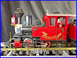 LGB 25171 Christmas Locomotive and Power Tender Hard to find Santa Claus G Scale