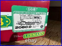 LGB G scale 2080D DR stoomlok loco 996001 with steam generator boxed