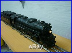 LIONEL 2037 O SCALE POSTWAR STEAM LOCOMOTIVE With SMOKE AND TENDER 6026W WithWHISTLE