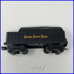 LIONEL # 6-38087 O SCALE 2-8-4 NICKLE PLATE BERKSHIRE #756WithTENDER, SOUNDS, SMOKE