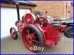 Large 3/4 (9) Scale Tasker'little Giant' Traction Engine Live Steam New