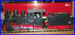 Lgb 21261 Dr Steam Locomotive And Power Tender Smoke & Amp Lights G Scale