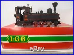 Lgb G Scale 2071d Zillertral Bahn 0-6-2 Steam Locomotive In Original Box