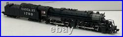 Life Like 7527 N Scale AT&SF 2-8-8-2 Steam Locomotive & Tender LN/Box