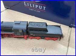Liliput Ho Scale Steam Locomotive 2-10-0 Br 42 Dr Ep. III L104202 Working
