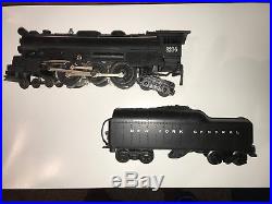 Lionel 8206 4-6-4 N. Y. C. Hudson Steam Locomotive & Tender O-Scale Model Trains
