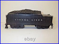 Lionel O Scale Berkshire 2-8-4 Steam Locomotive #726 & Whistling #2426 Tender