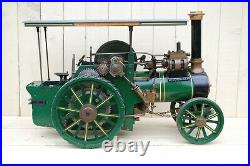 Live Steam Coal Fired 1 Scale Traction Engine Road Locomotive Copper Boiler
