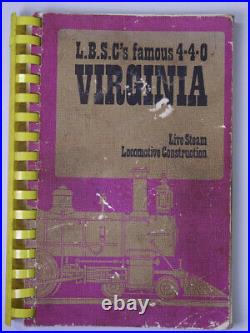 Live Steam Loco 3.5 Inch Gauge Scale Coal Fired LBSC Virginia 4-4-0 Locomotive