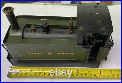 Live Steam Loco Gauge 1 G Scale 45mm 0-4-0 Locomotive With Rc GWR Tank Engine