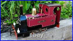 Live Steam Locomotive Merlin 0-4-0 SM32 G Scale like Roundhouse Accucraft