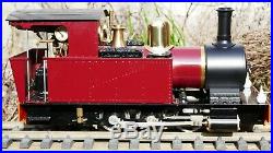 Live Steam Locomotive with Whistle 0-6-0 Accucraft 16mm G Scale