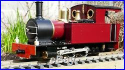Live Steam Locomotive with Whistle 0-6-0 Accucraft 16mm G Scale