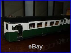 Locomotion Live Steam Railcar & Coach Sm45 G Scale With Remote