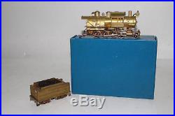 M. B. Austin Ho Scale Brass L. I. R. R. 2-8-0 Steam Locomotive Engine & Tender