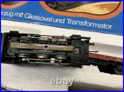 MARKLIN HO SCALE STARTER TRAIN SET WithSTEAM LOCOMOTIVE & WAGONS &TRACK SET S 2930