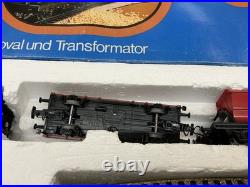MARKLIN HO SCALE STARTER TRAIN SET WithSTEAM LOCOMOTIVE & WAGONS &TRACK SET S 2930