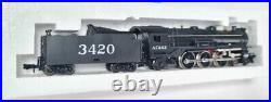 MINITRIX N Scale 4-6-2 Steam Locomotive A. T & S. F #3420