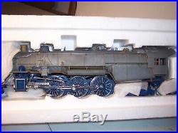 MTH 4-6-2 JC Blue Commet Steam Locomotive #20-3028-2 2 Rail (Scale Wheels)