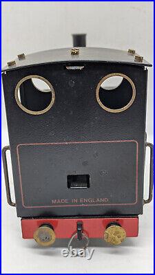 Mamod Steam POWERED Engine 0-4-0 LOCOMOTIVE BLACK 1980s O / G SCALE EXTRA WHEELS