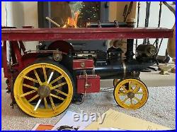 Markie Scenic Showmans Burrell Road Locomotive Live Steam Coal Fired 1 Scale