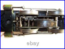 Märklin Scale 1 Tin Steam Locomotive R 1021 + Tender + Key Clockwork Defective