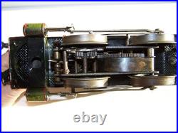 Märklin Scale 1 Tin Steam Locomotive R 1021 + Tender + Key Clockwork Defective